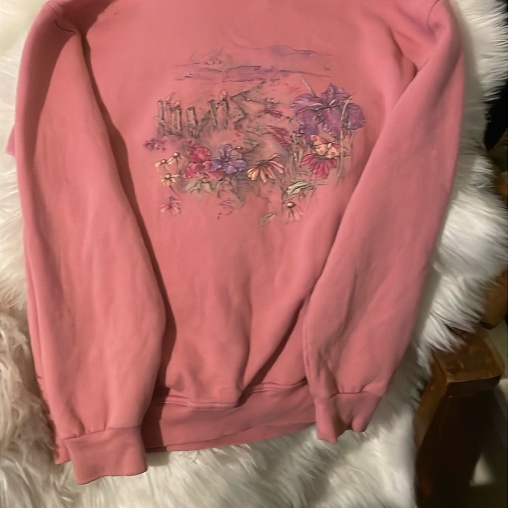 Northern Reflections Pink Fleece Top